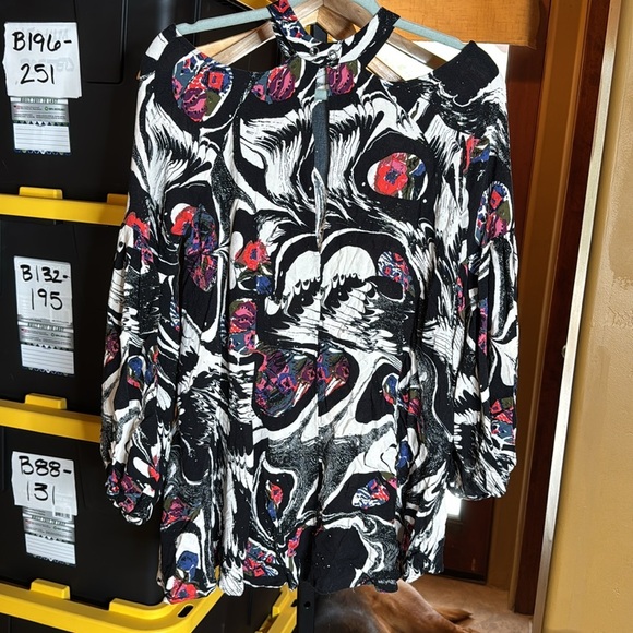 Free People Drift Away Tunic Dress Size Small - Picture 12 of 13